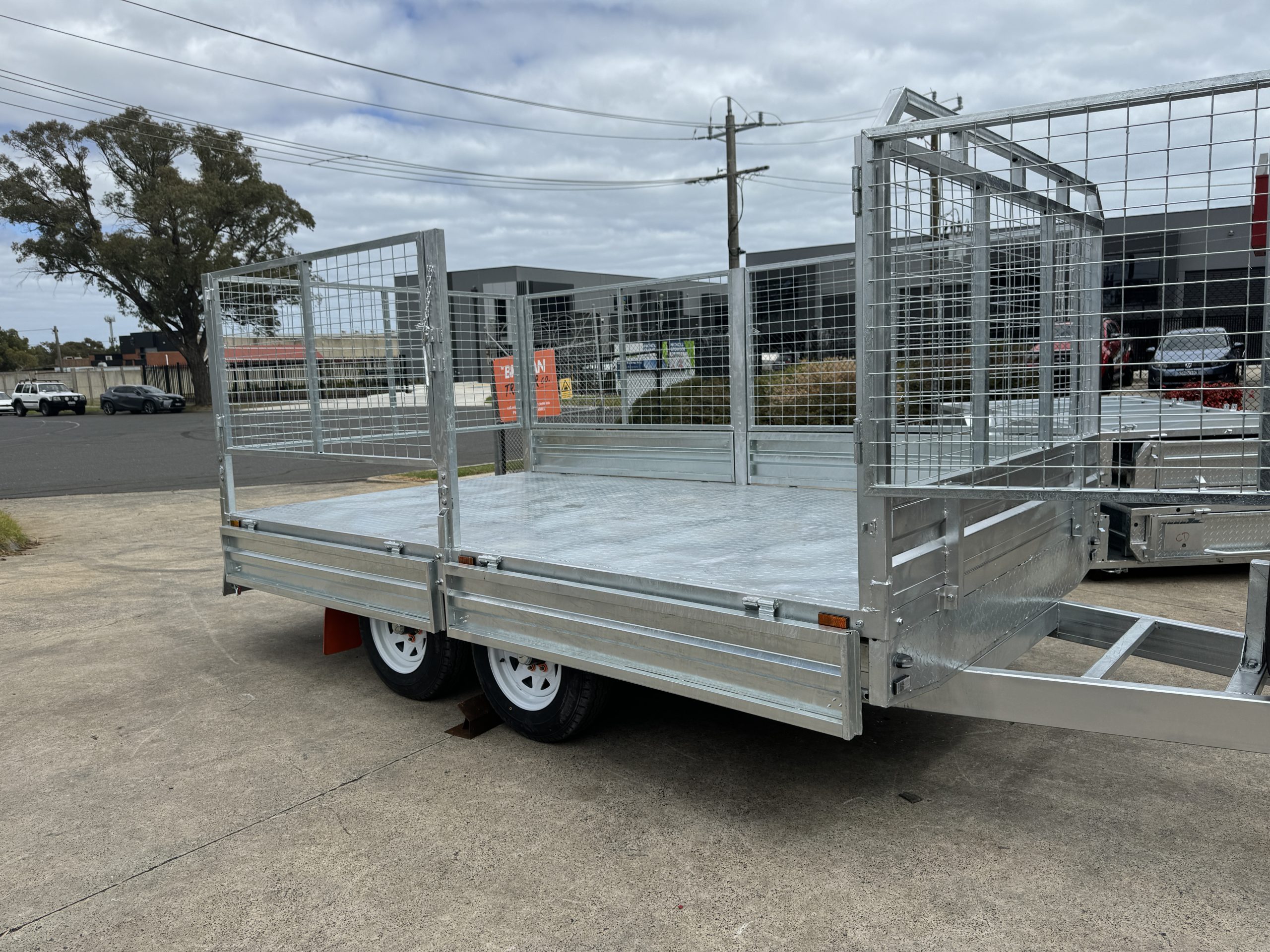 12x7 Flat Top Trailer - Image 2