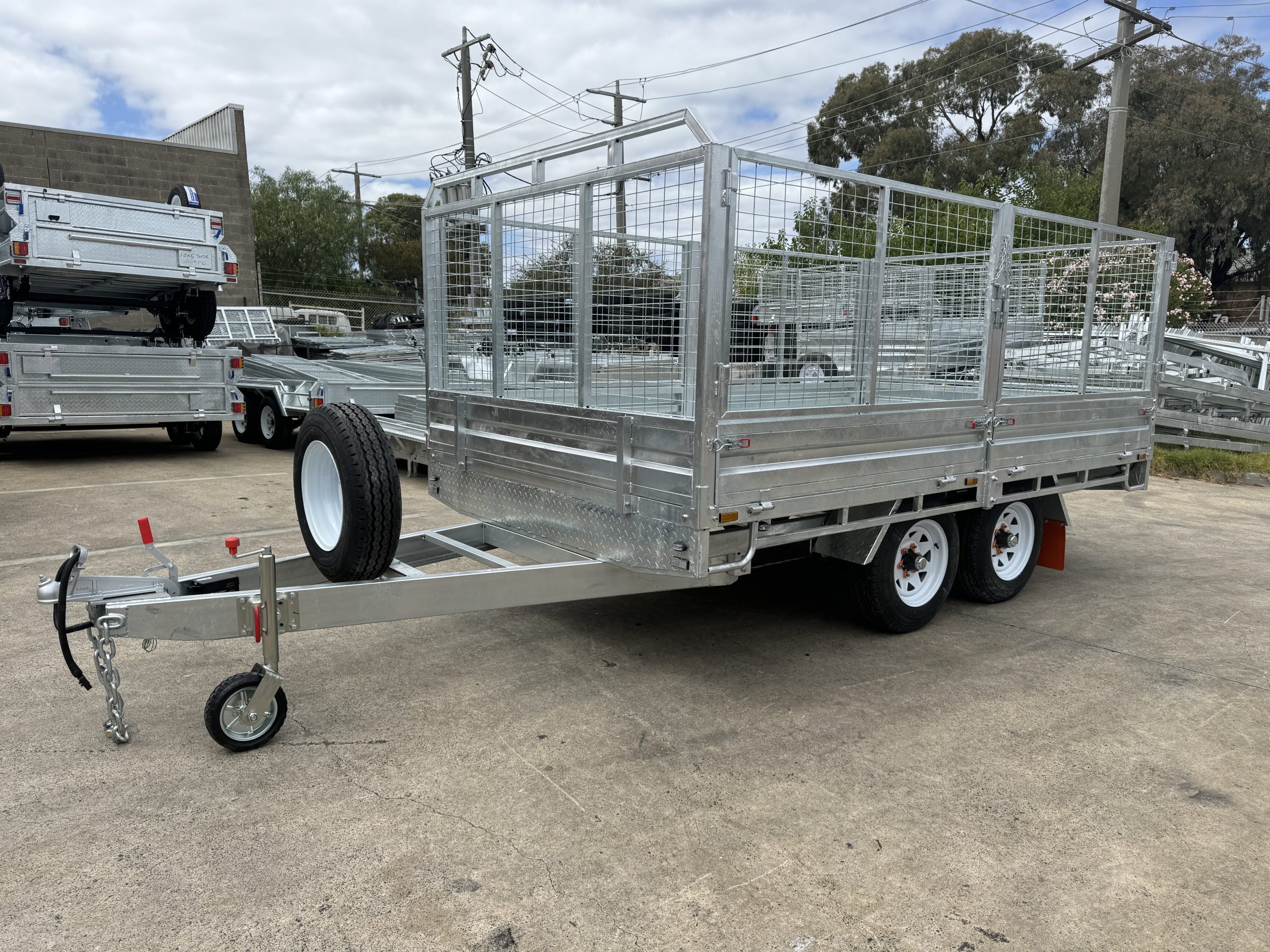 12x7 Flat Top Trailer