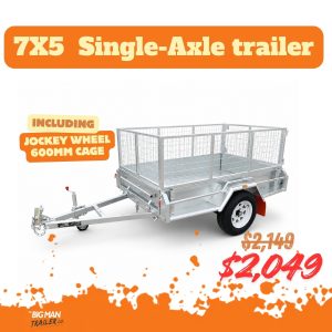 7x5 Box Trailer