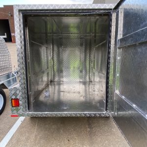 Aluminium Luggage Trailer inside