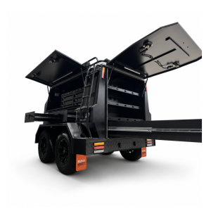 8x5 Trailer for Tools with Drawer – Black